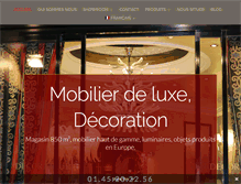 Tablet Screenshot of madelia.fr